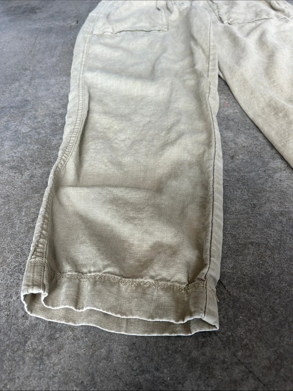 J. Crew Light Khaki Cargo Jogger Pants